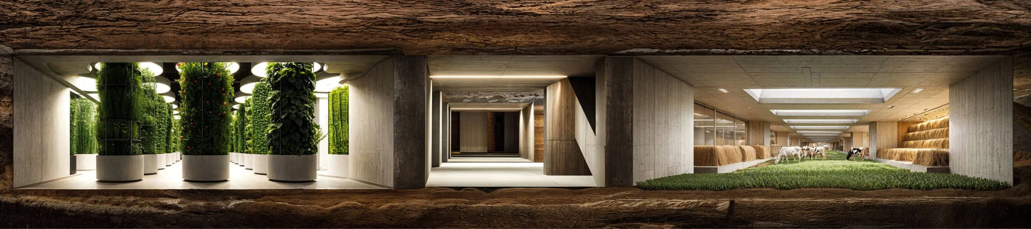 Below the ground — underground farm